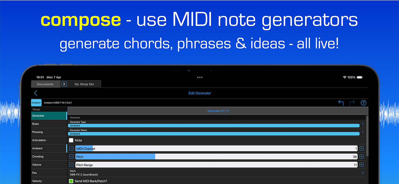 Wotja for Mobile Screenshot 2