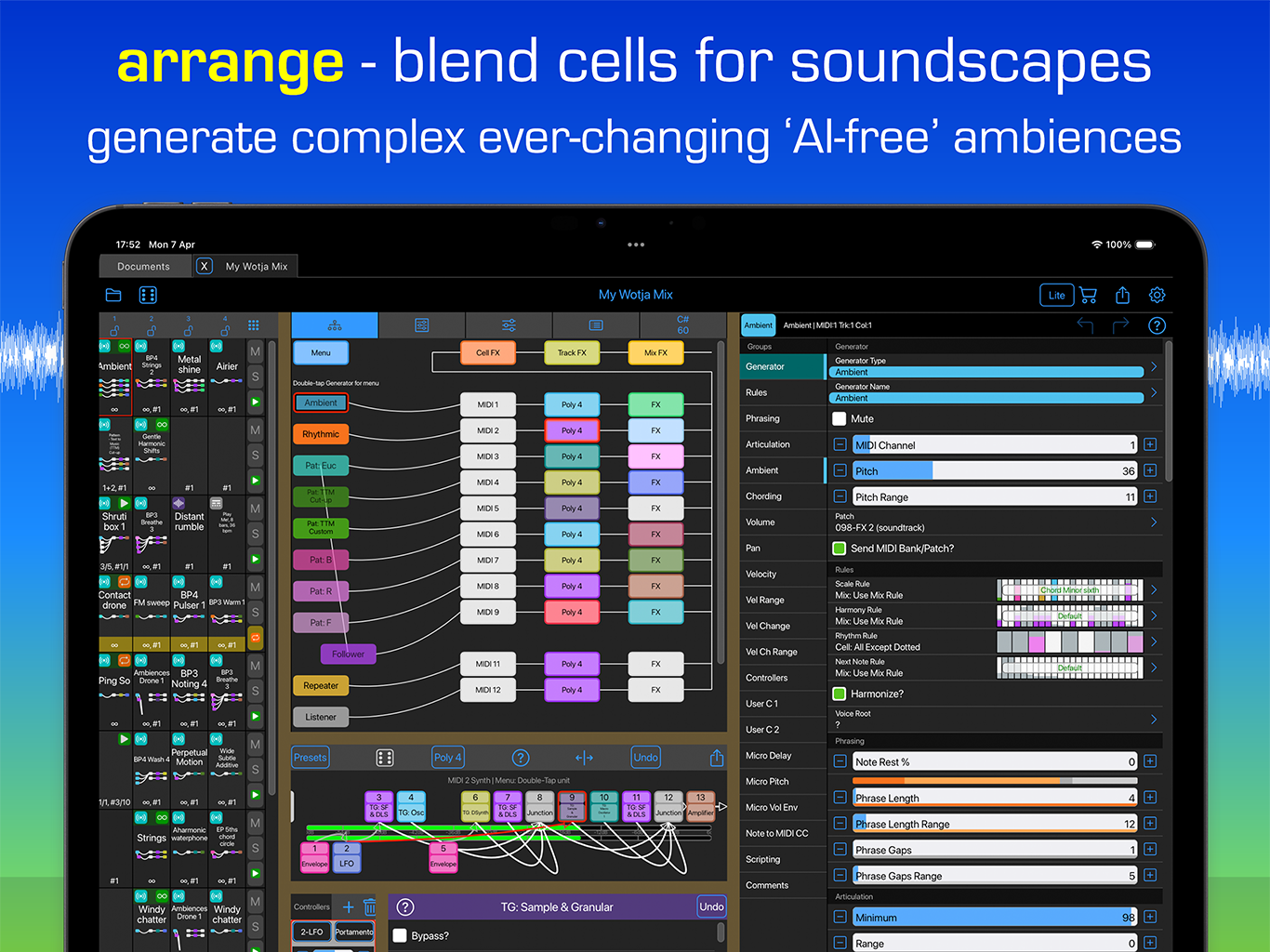 Wotja for Tablet Screenshot 4