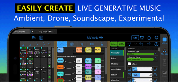 Wotja for iPhone Screen 2