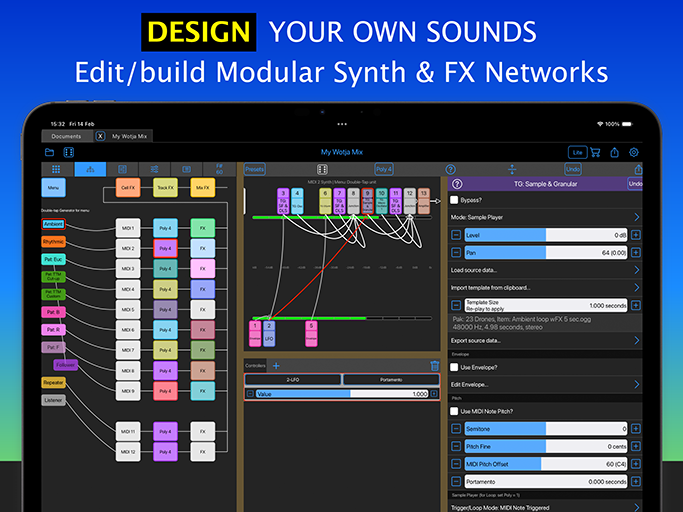 Wotja for iPad Screen 5