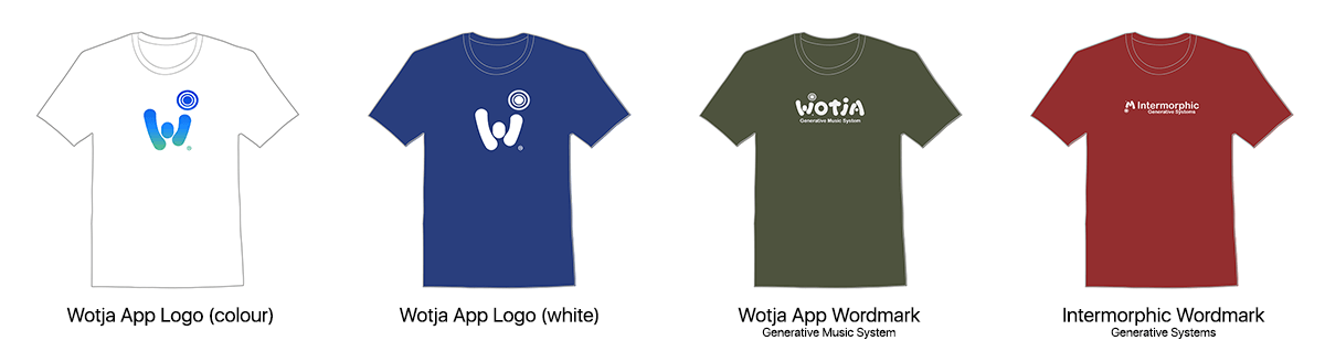 Official Intermorphic Wotja branded T-Shirts, Sweatshirts and Hoodies